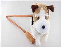  b/o walking dog w. stick