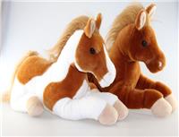 farm lying horse