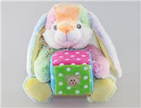 baby colorful rabbit