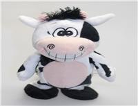 recording cow
